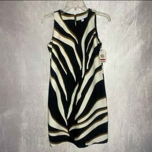 Animal Print A-line Dress
